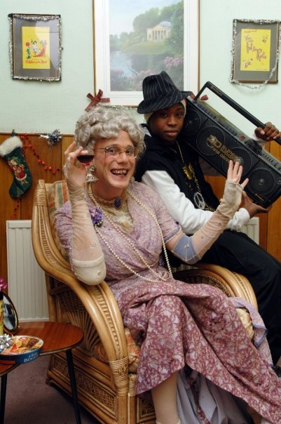 Ida Barr, rap singer, DJ, rapper, hiphop artist, and old age pensioner gangsta rapper